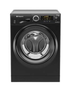 Hotpoint Ultima S-Line Rpd9467Jkk 1400 Spin, 9Kg Load Washing Machine - Black